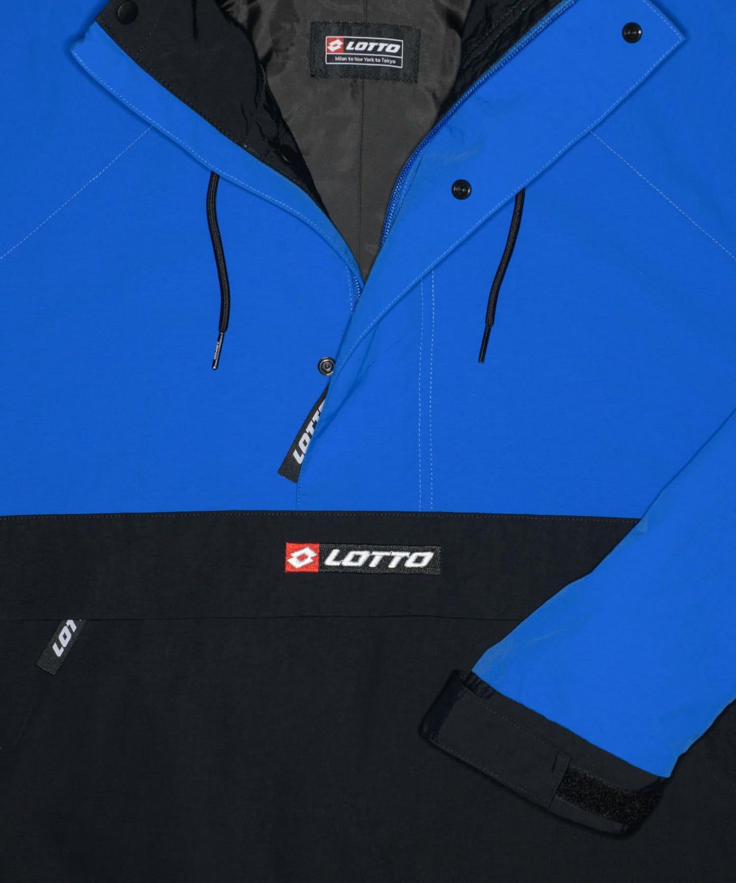 LOTTO拼色套頭夾克