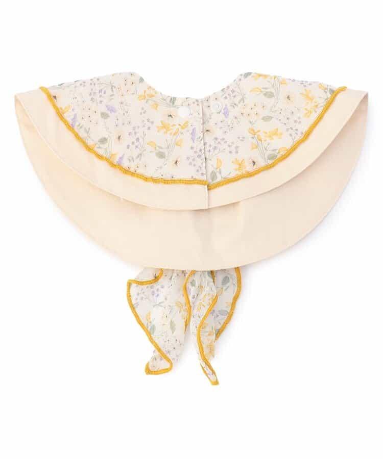 花卉圖案雪紡圍巾圍嘴