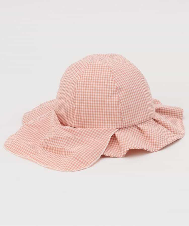 水果圖案刺繡防曬嬰兒帽