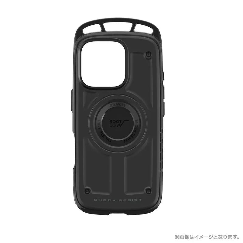 ROOT CO. / [iPhone16Pro專用] GRAVITY Shock Resist Case Pro.（黑色）手機殼