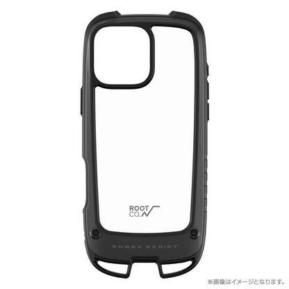 ROOT CO. / [iPhone16ProMax專用] GRAVITY Shock Resist Case +Hold.（黑色）手機殼