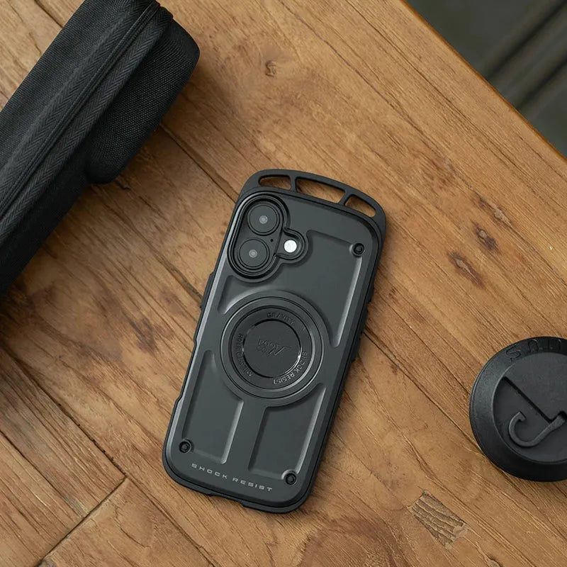 ROOT CO. / [iPhone16專用] GRAVITY Shock Resist Case Pro.（黑色）手機殼