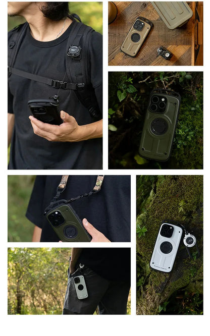 ROOT CO. / [iPhone16Pro專用] GRAVITY Shock Resist Case Pro.（黑色）手機殼