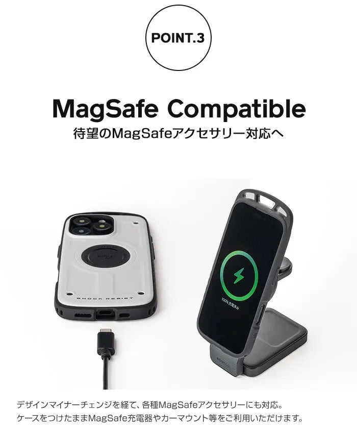 ROOT CO. / [iPhone16Pro專用] GRAVITY Shock Resist Case Pro.（黑色）手機殼