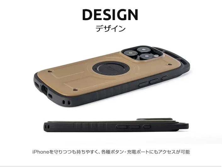 ROOT CO. / [iPhone16專用] GRAVITY Shock Resist Case Pro.（黑色）手機殼