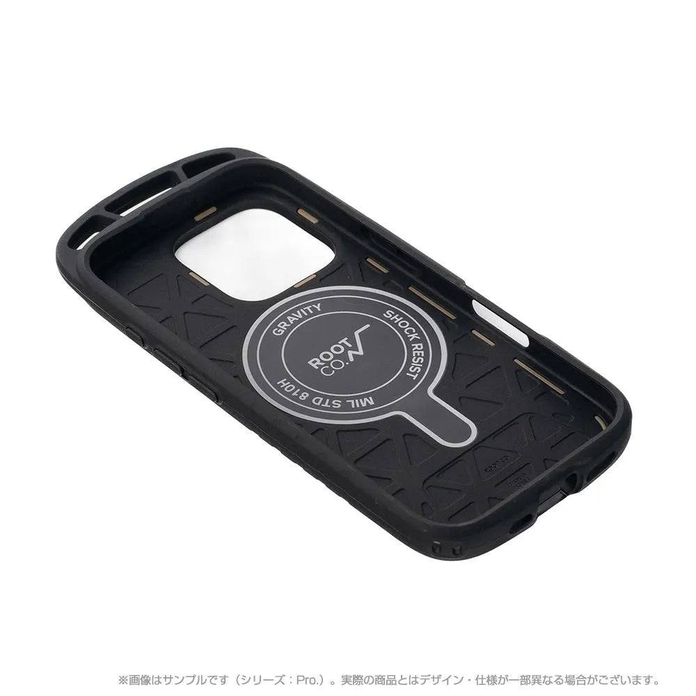 ROOT CO. / [iPhone16Pro專用] GRAVITY Shock Resist Case Rugged.（黑色）手機殼