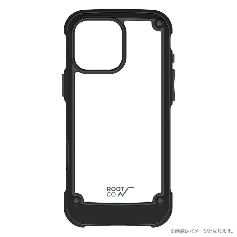 ROOT CO. / [iPhone16ProMax專用] GRAVITY Shock Resist Tough & Basic Case.（黑色）手機殼