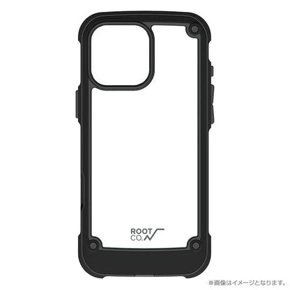 ROOT CO. / [iPhone16ProMax專用] GRAVITY Shock Resist Tough & Basic Case.（黑色）手機殼