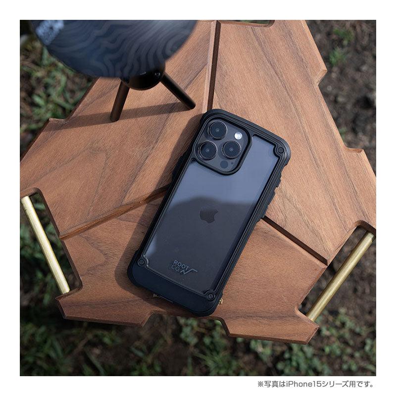 ROOT CO. / [iPhone16ProMax專用] GRAVITY Shock Resist Tough & Basic Case.（黑色）手機殼