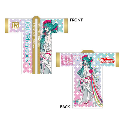 《初音未來》GT Project_賽車初音 15週年狂想曲 2010-2025 長款全幅印花法被