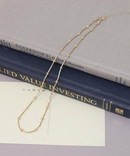 十字珠中長項鍊