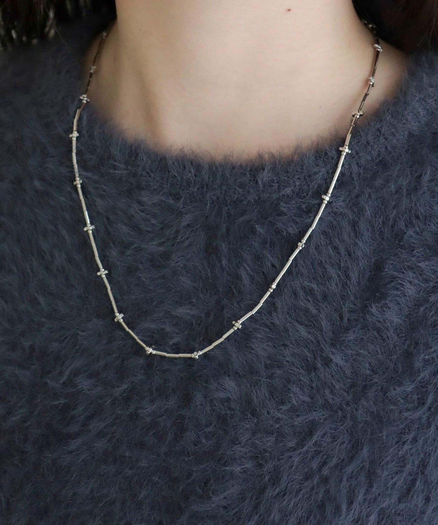 十字珠中長項鍊