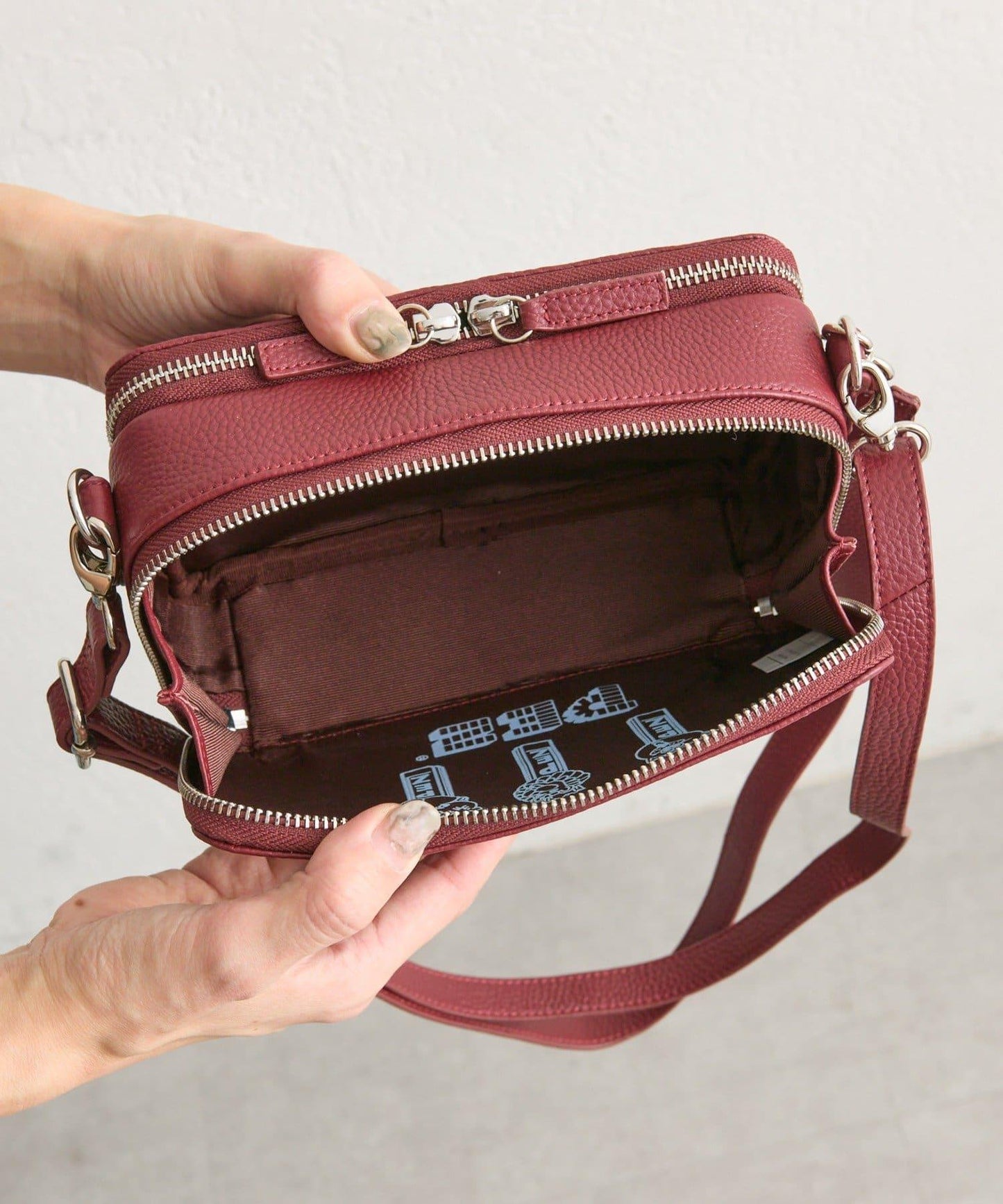 【PEZ×ear】真皮錢包&單肩包