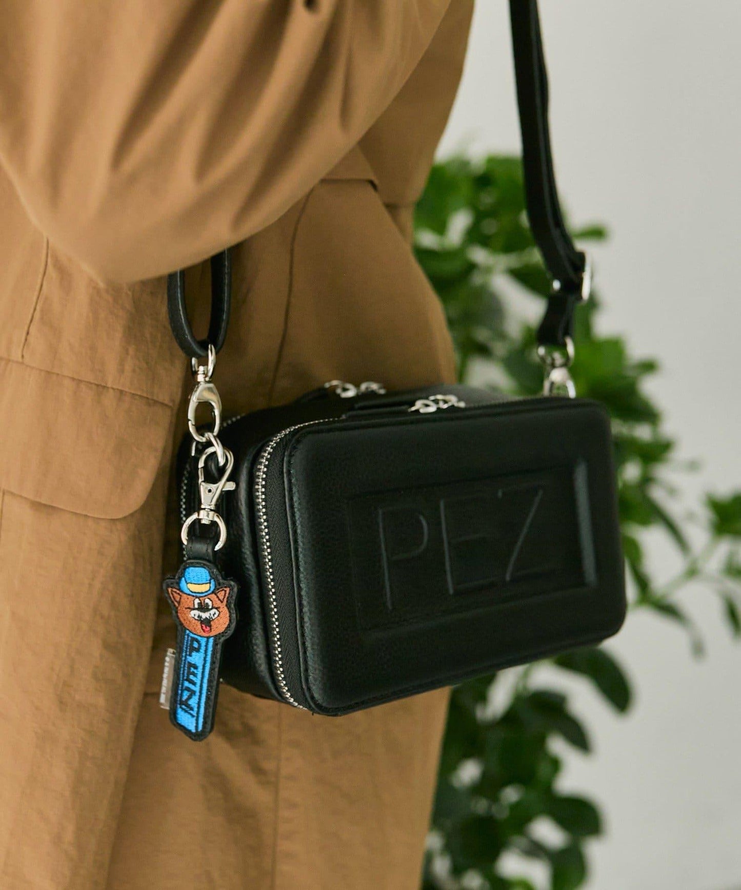 【PEZ×ear】真皮錢包&單肩包