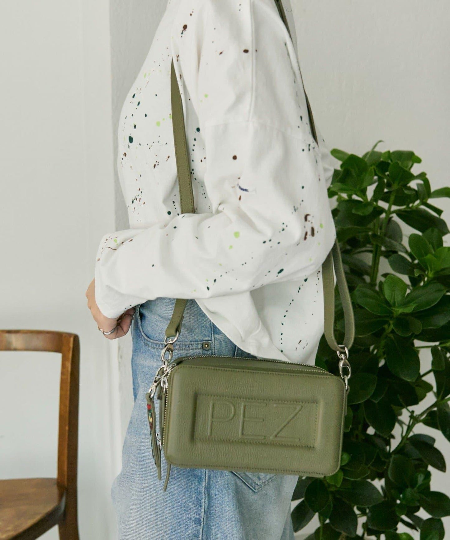 【PEZ×ear】真皮錢包&單肩包