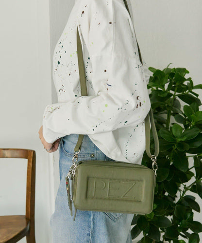 【PEZ×ear】真皮錢包&單肩包