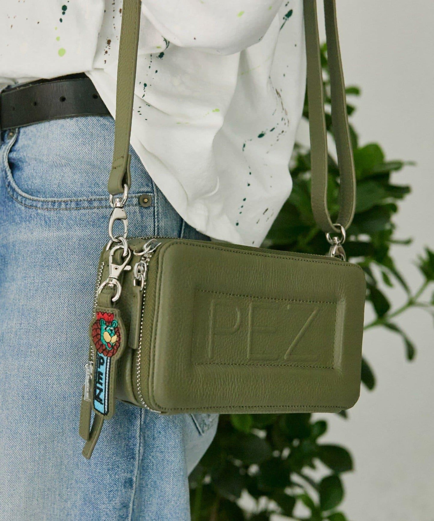 【PEZ×ear】真皮錢包&單肩包