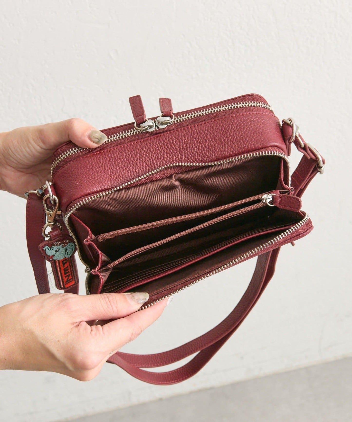 【PEZ×ear】真皮錢包&單肩包