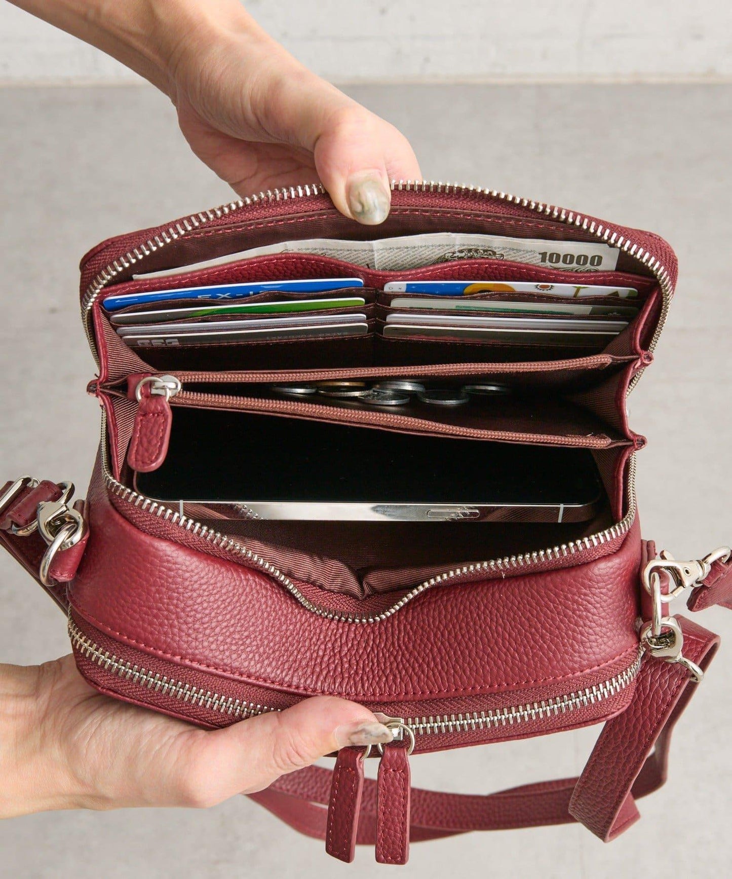 【PEZ×ear】真皮錢包&單肩包