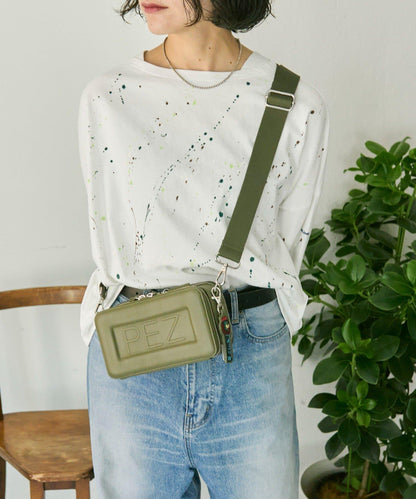 【PEZ×ear】真皮錢包&單肩包