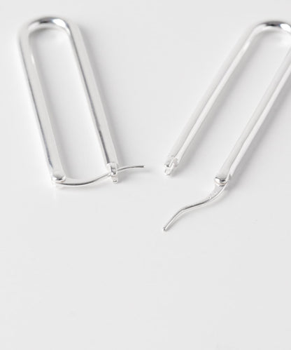 decor『デコール』橢圓形耳環