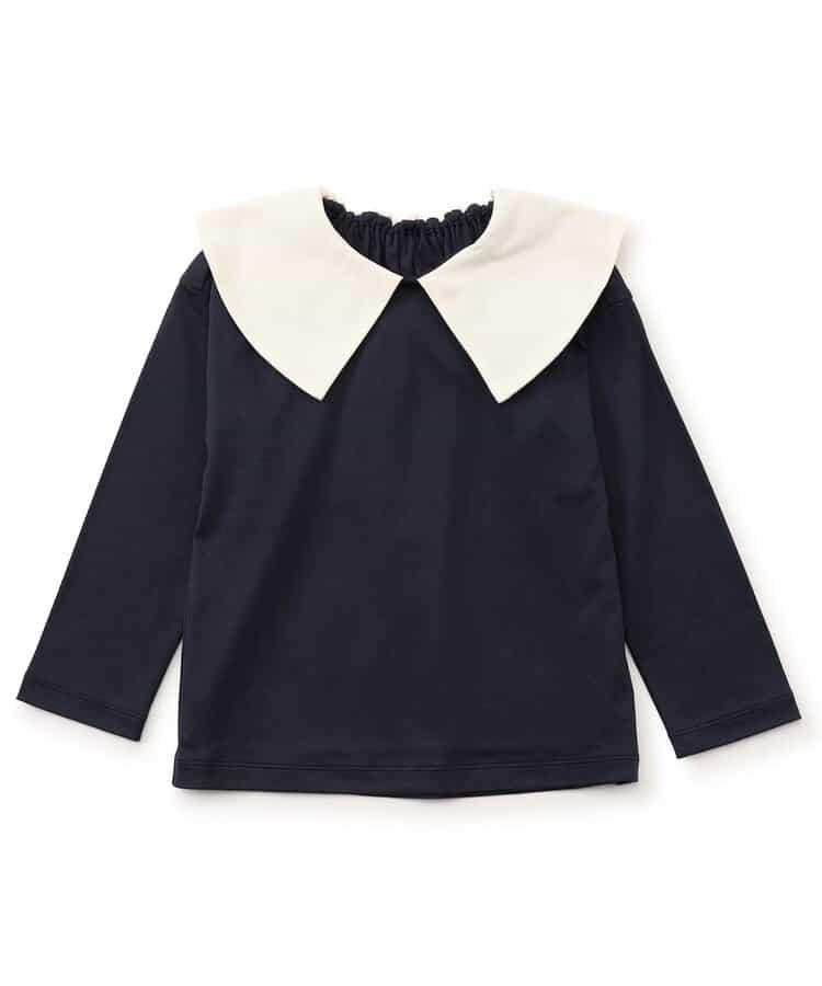 貝克勒圖案長袖T恤_80_110【兒童】