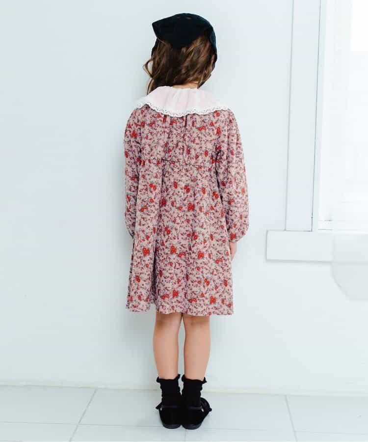 小花連衣裙