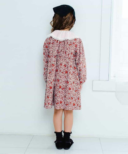 小花連衣裙