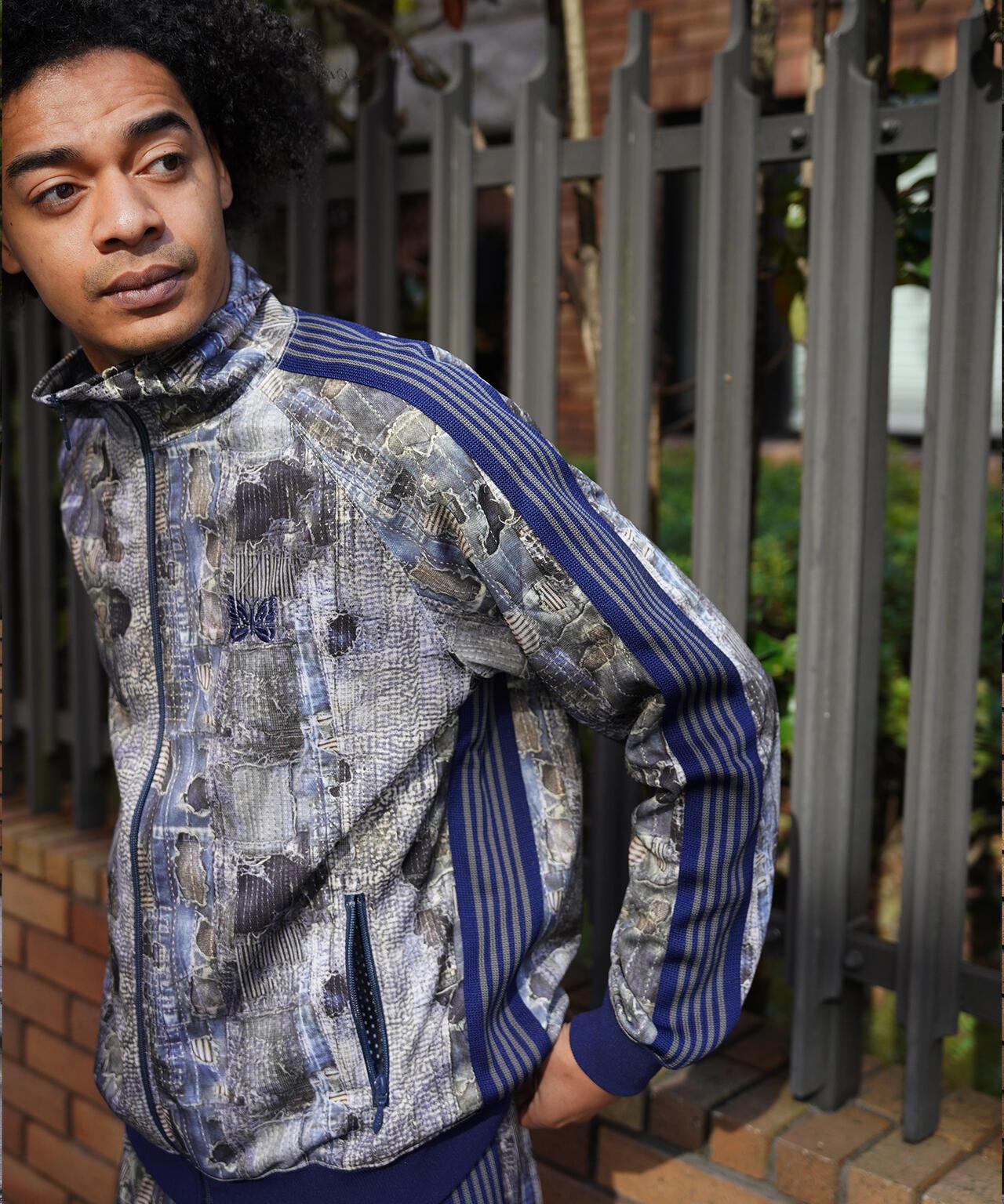 NEEDLES/【LHP限定】運動夾克 - 聚酯順滑/印花