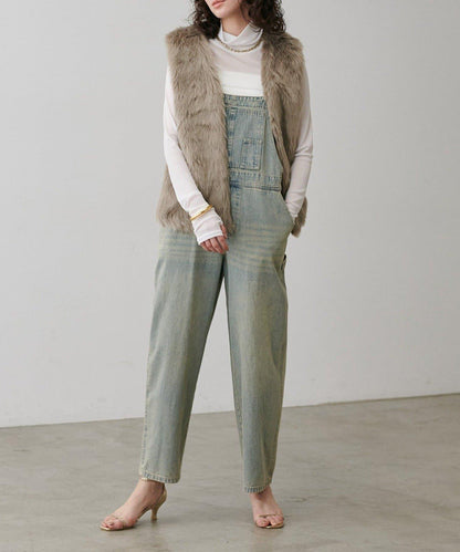 【LARUTA】網紗高領套頭衫