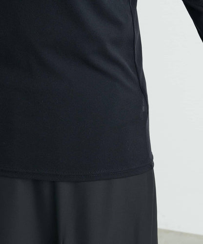 【LARUTA】網紗高領套頭衫