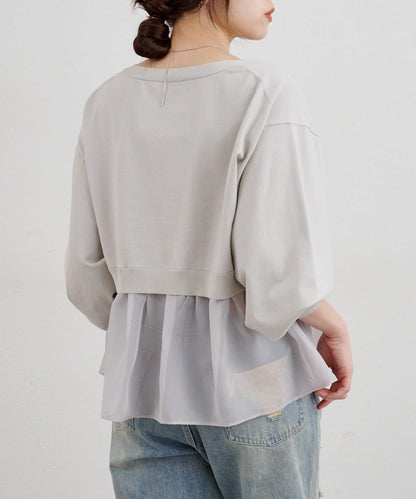 【26SS】透視拼接開衫
