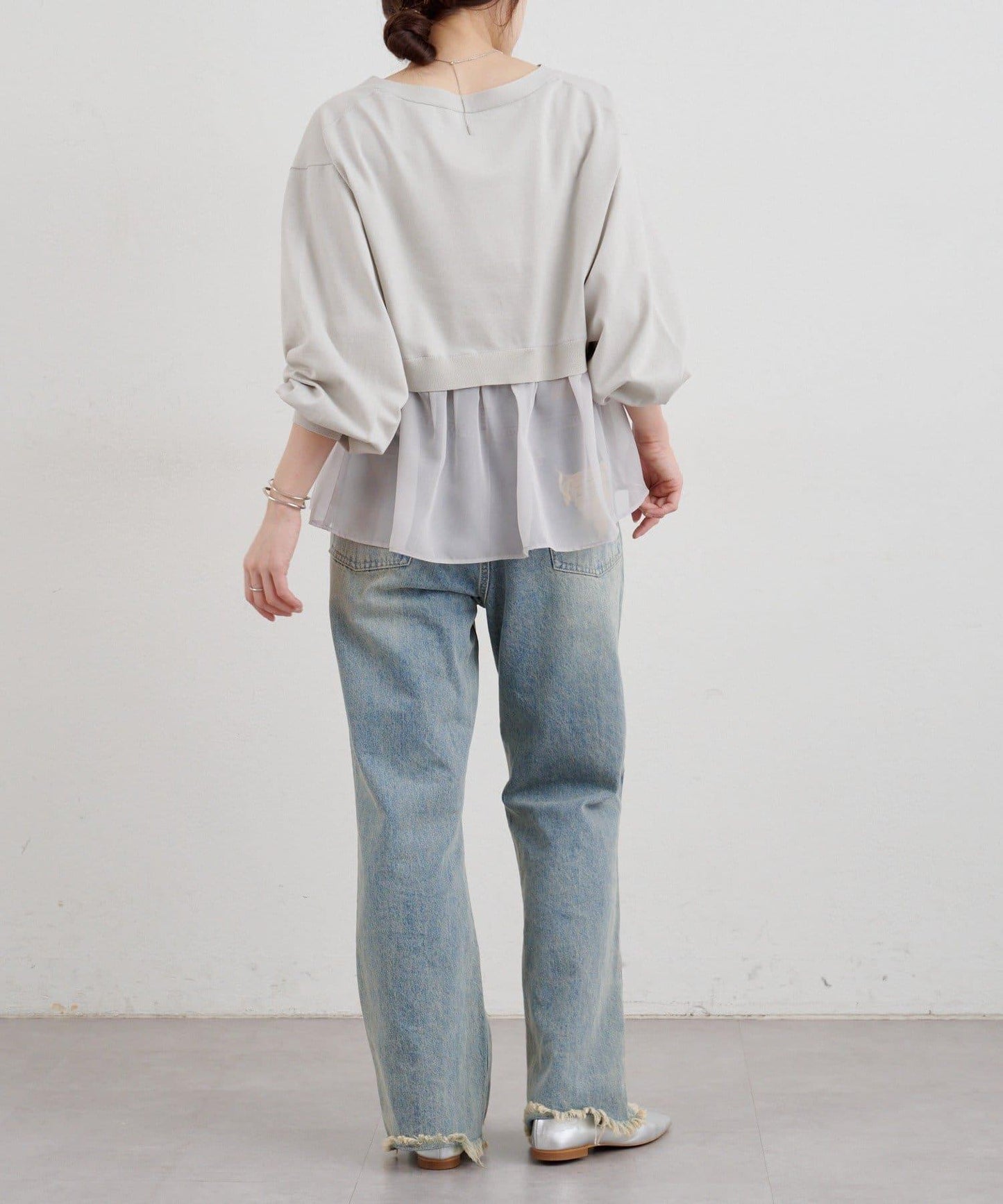 【26SS】透視拼接開衫
