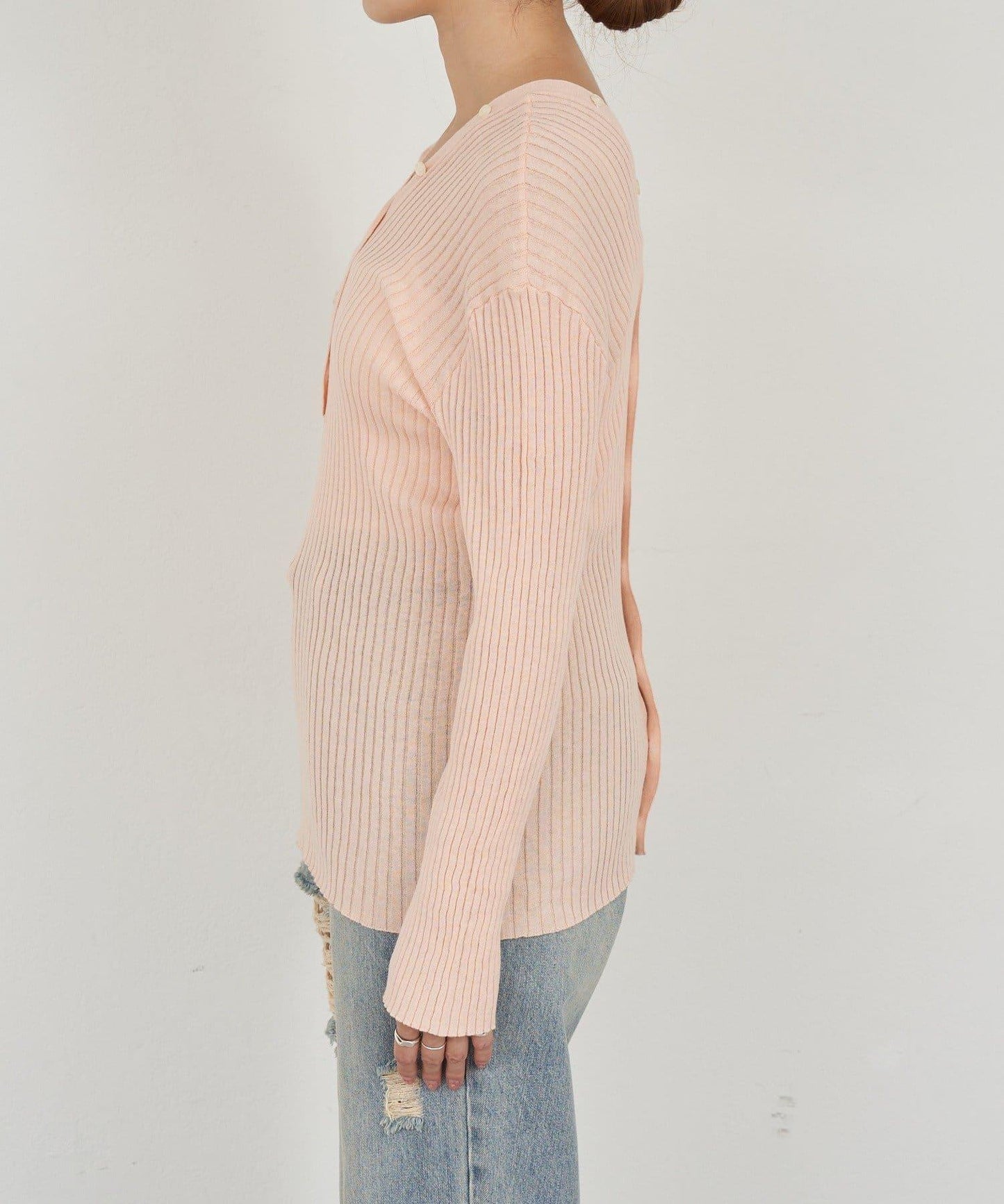 【26SS】2WAY羅紋開衫