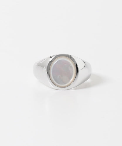 TOM WOOD KIM戒指 白色珍珠母