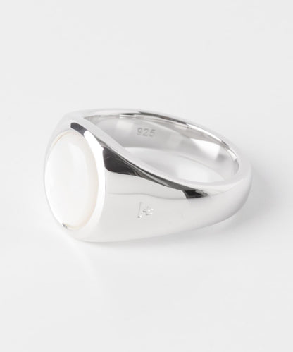 TOM WOOD KIM戒指 白色珍珠母