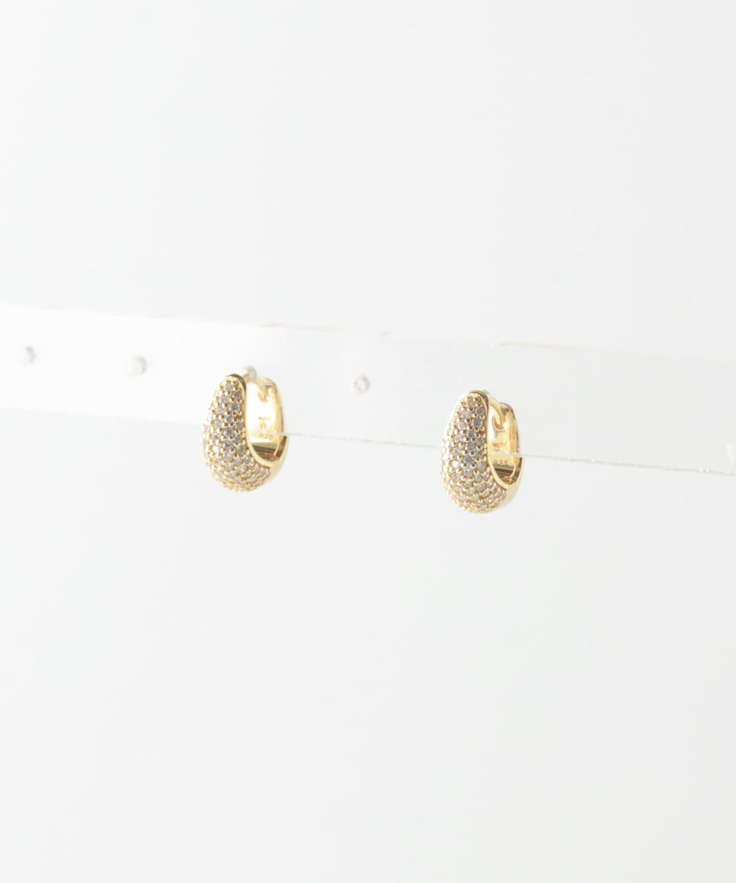 TOM WOOD ICE HUGGIES PAVE GOLD 飾品