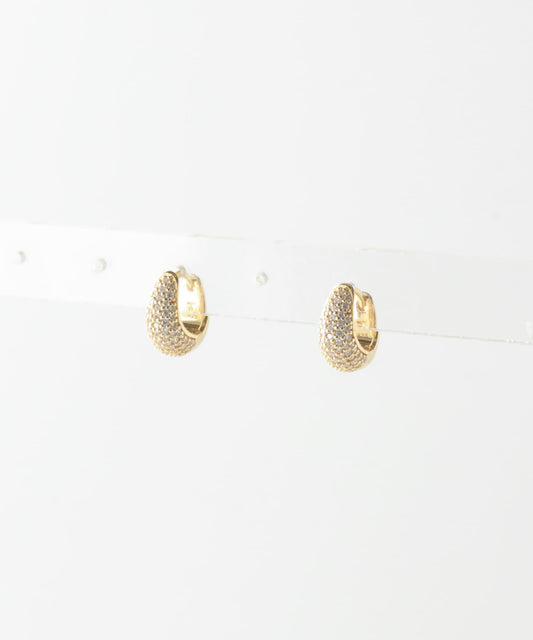 TOM WOOD ICE HUGGIES PAVE GOLD 飾品