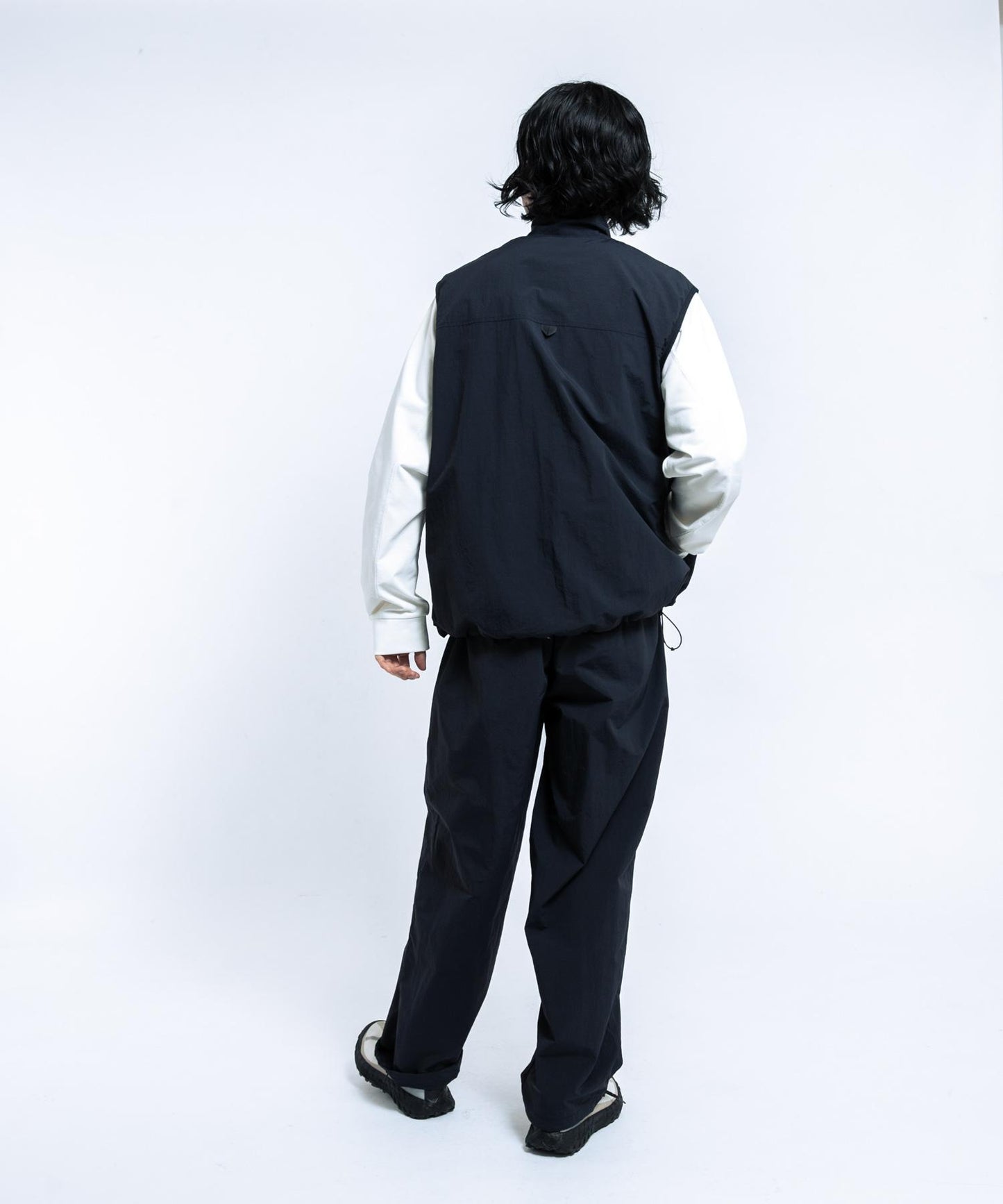 『UR TECH』尼龍塔夫綢長褲