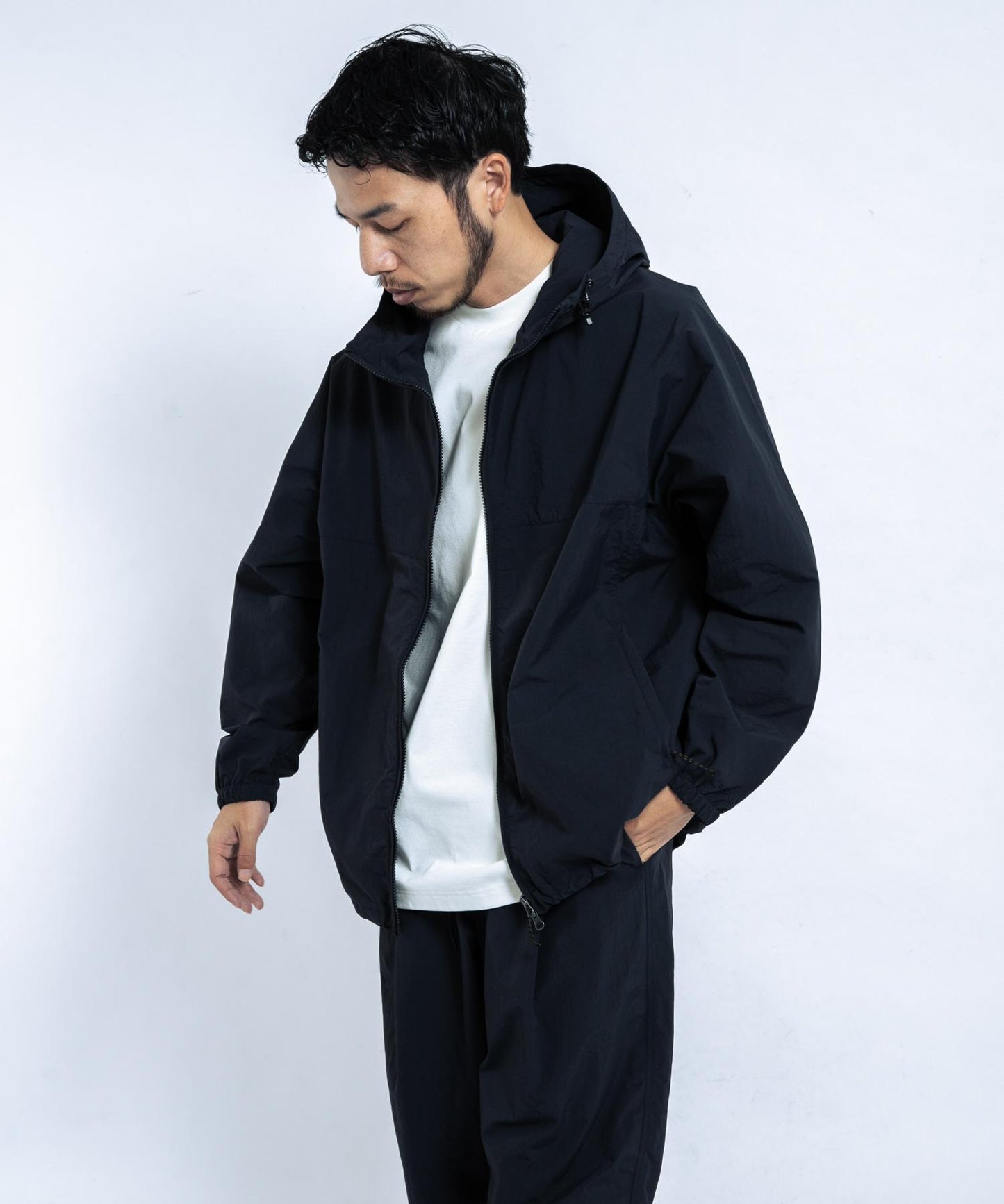 『UR TECH』尼龍塔夫綢連帽外套
