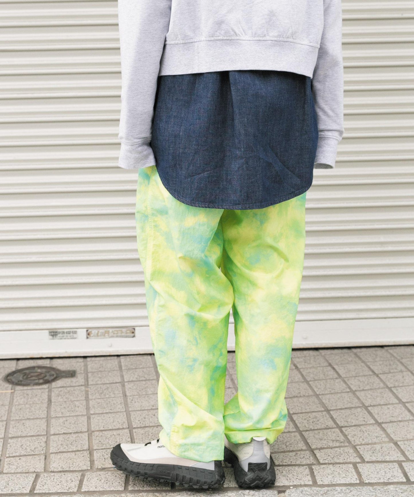 『UR TECH』尼龍塔夫綢長褲 WS
