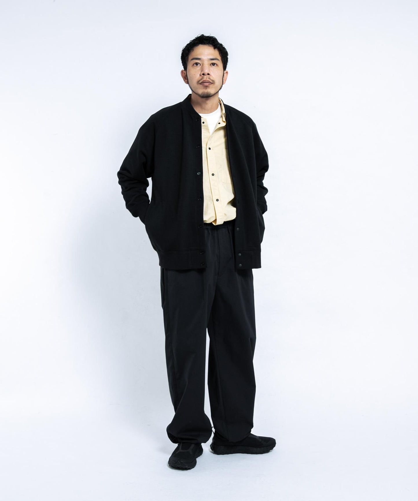 UR TECH尼龍塔夫綢長袖襯衫