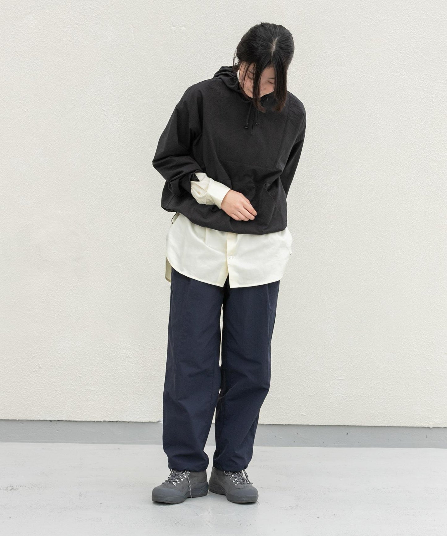 『UR TECH』尼龍塔夫綢長褲 WS