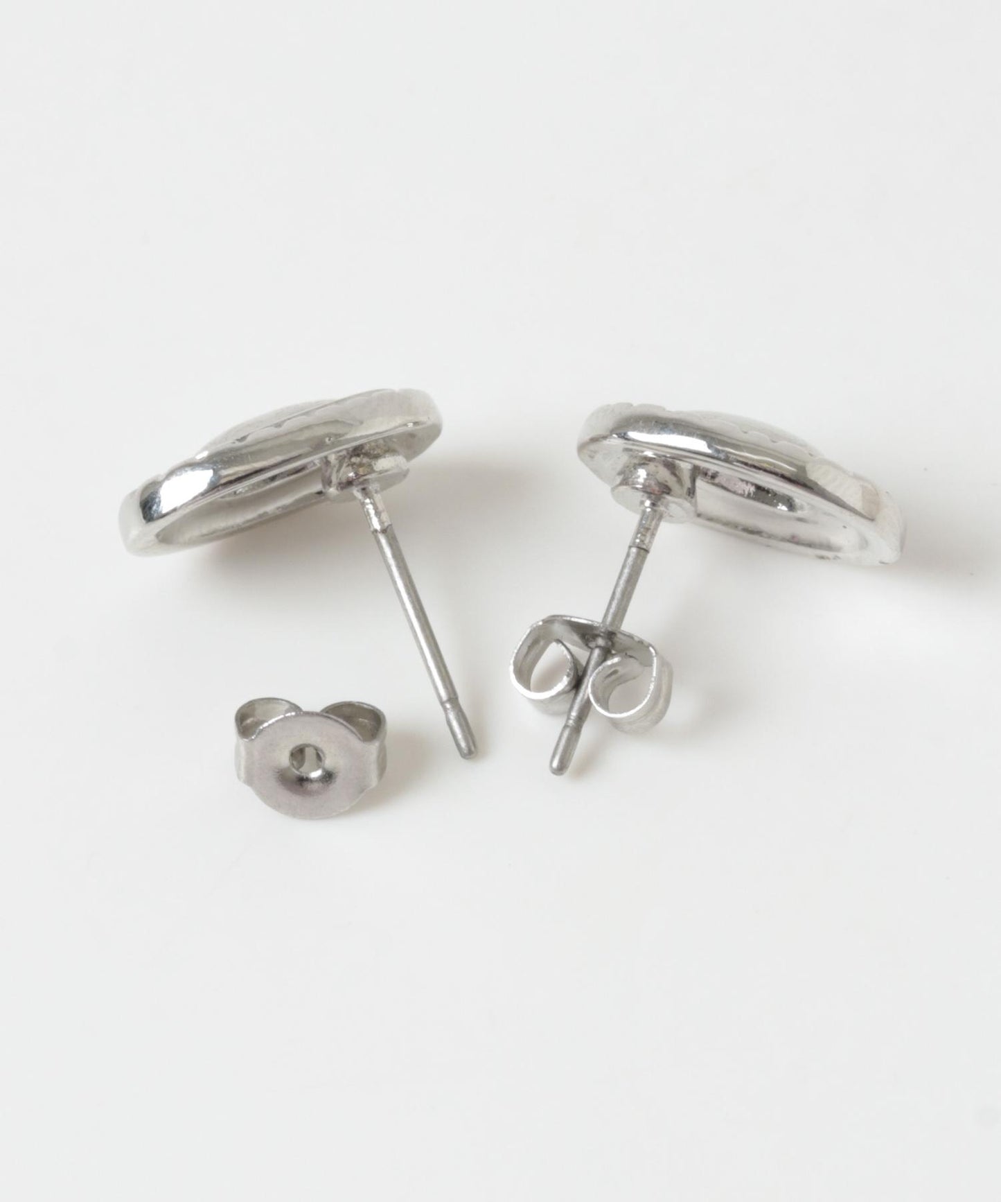 迷你圓形裝飾耳釘