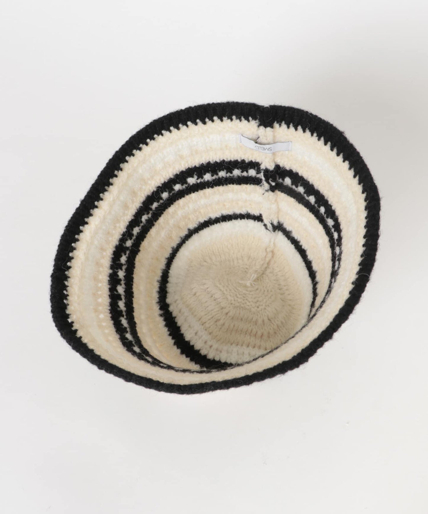 多色條紋針織帽