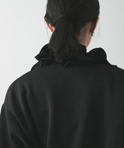 『聯名』crinkle crinkle crinkle×URBAN RESEARCH荷葉邊領運動夾克