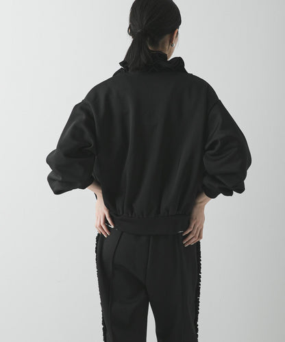 『聯名』crinkle crinkle crinkle×URBAN RESEARCH荷葉邊領運動夾克