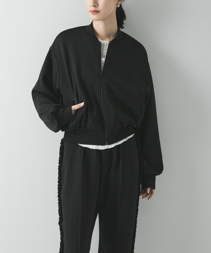 『聯名』crinkle crinkle crinkle×URBAN RESEARCH荷葉邊領運動夾克