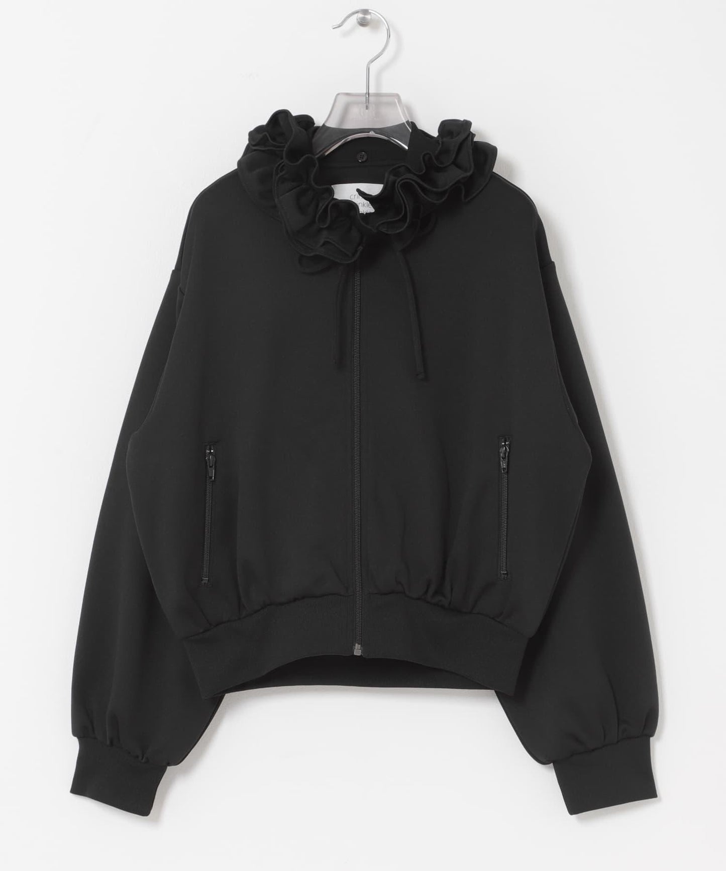 『聯名』crinkle crinkle crinkle×URBAN RESEARCH荷葉邊領運動夾克
