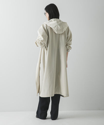 連帽兩用風衣外套